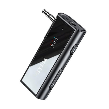 Yesido YAU41 2 in 1 Wireless Adapter 3.5mm Audio AUX Adapter BT 5.1 Transmitter Receiver For Car
