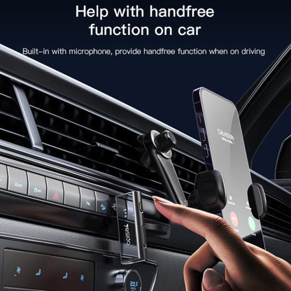 Yesido YAU41 2 in 1 Wireless Adapter 3.5mm Audio AUX Adapter BT 5.1 Transmitter Receiver For Car