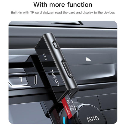 Yesido YAU41 2 in 1 Wireless Adapter 3.5mm Audio AUX Adapter BT 5.1 Transmitter Receiver For Car