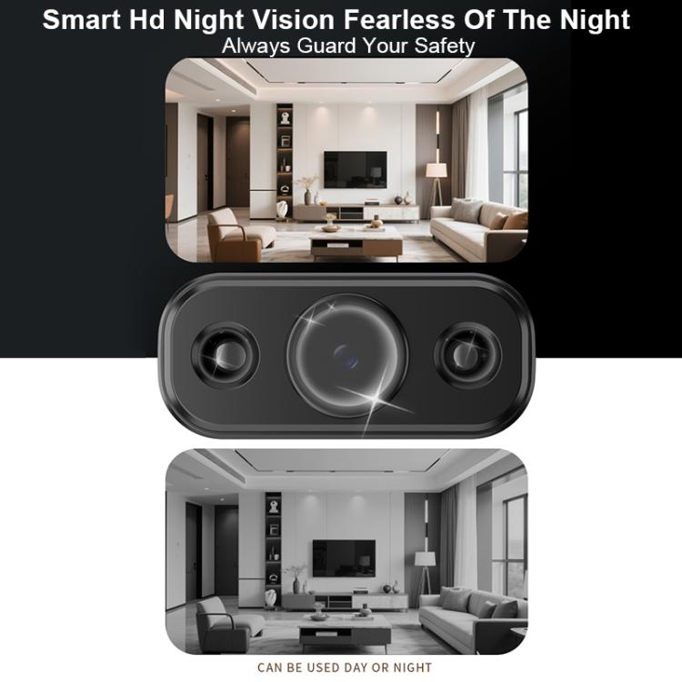 X6D 1080P Ultra HD Wide-Angle Mini Camera WiFi Wireless Remote Monitoring Recorder, X6D