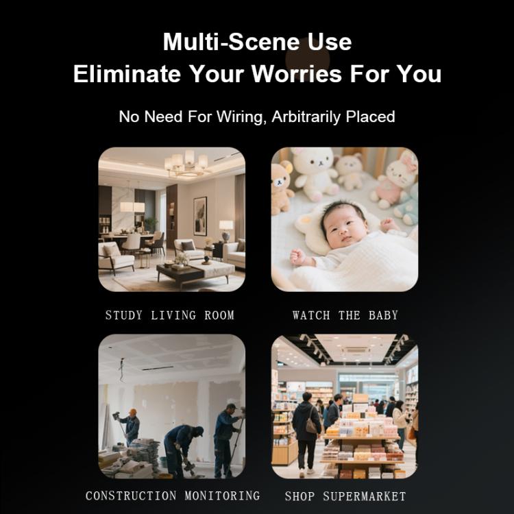 X6D 1080P Ultra HD Wide-Angle Mini Camera WiFi Wireless Remote Monitoring Recorder, X6D