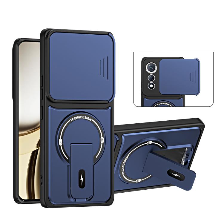Sliding Camshield Holder Magnetic Phone Case, For Tecno Spark 50 5G, For Tecno Pova Curve 2 5G, For Tecno Pop 20 / Spark Go 3, For Tecno Spark 50 4G, For Tecno Camon 50 4G, For Tecno Spark 40C, For Tecno Pop 10 / Spark Go 2, For Tecno Spark 40 Pro+ 4G ...