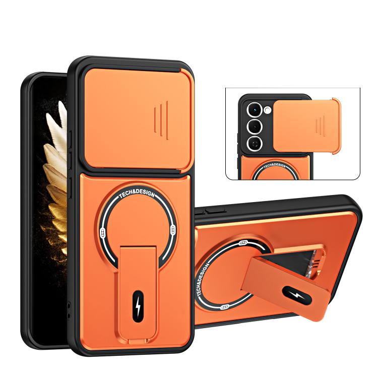 Sliding Camshield Holder Magnetic Phone Case, For Tecno Spark 50 5G, For Tecno Pova Curve 2 5G, For Tecno Pop 20 / Spark Go 3, For Tecno Spark 50 4G, For Tecno Camon 50 4G, For Tecno Spark 40C, For Tecno Pop 10 / Spark Go 2, For Tecno Spark 40 Pro+ 4G ...
