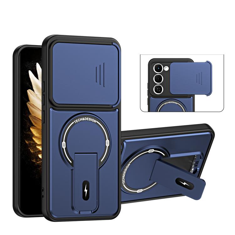 Sliding Camshield Holder Magnetic Phone Case, For Tecno Spark 50 5G, For Tecno Pova Curve 2 5G, For Tecno Pop 20 / Spark Go 3, For Tecno Spark 50 4G, For Tecno Camon 50 4G, For Tecno Spark 40C, For Tecno Pop 10 / Spark Go 2, For Tecno Spark 40 Pro+ 4G ...