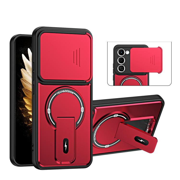 Sliding Camshield Holder Magnetic Phone Case, For Tecno Spark 50 5G, For Tecno Pova Curve 2 5G, For Tecno Pop 20 / Spark Go 3, For Tecno Spark 50 4G, For Tecno Camon 50 4G, For Tecno Spark 40C, For Tecno Pop 10 / Spark Go 2, For Tecno Spark 40 Pro+ 4G ...