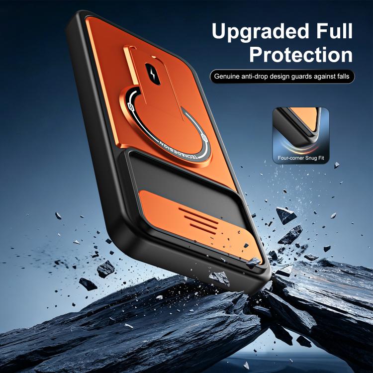 Sliding Camshield Holder Magnetic Phone Case, For Tecno Spark 50 5G, For Tecno Pova Curve 2 5G, For Tecno Pop 20 / Spark Go 3, For Tecno Spark 50 4G, For Tecno Camon 50 4G, For Tecno Spark 40C, For Tecno Pop 10 / Spark Go 2, For Tecno Spark 40 Pro+ 4G ...