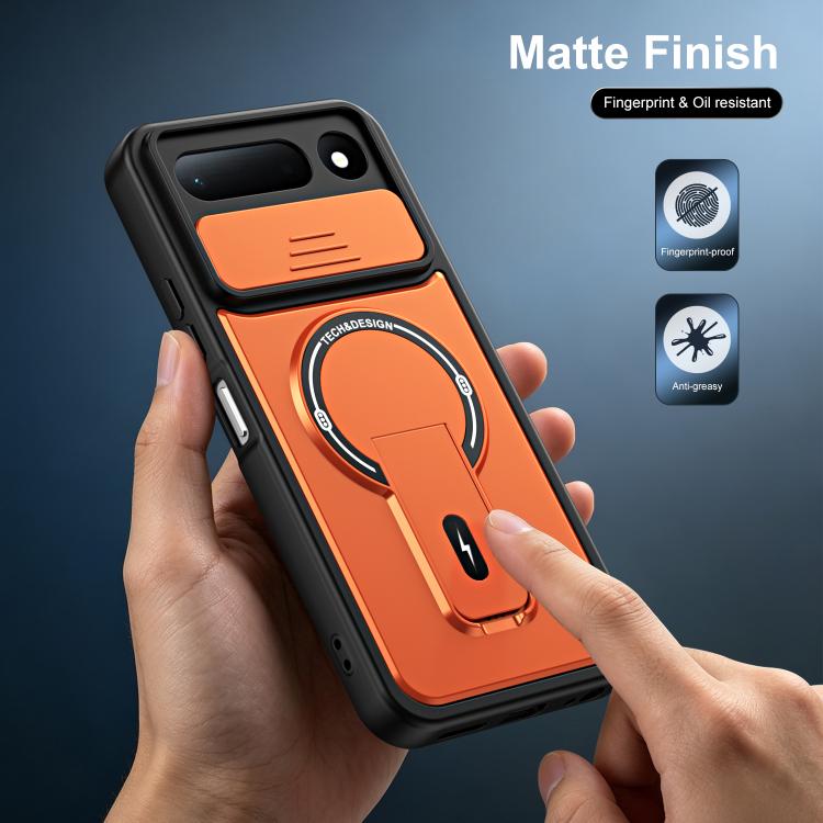 Sliding Camshield Holder Magnetic Phone Case, For Tecno Spark 50 5G, For Tecno Pova Curve 2 5G, For Tecno Pop 20 / Spark Go 3, For Tecno Spark 50 4G, For Tecno Camon 50 4G, For Tecno Spark 40C, For Tecno Pop 10 / Spark Go 2, For Tecno Spark 40 Pro+ 4G ...