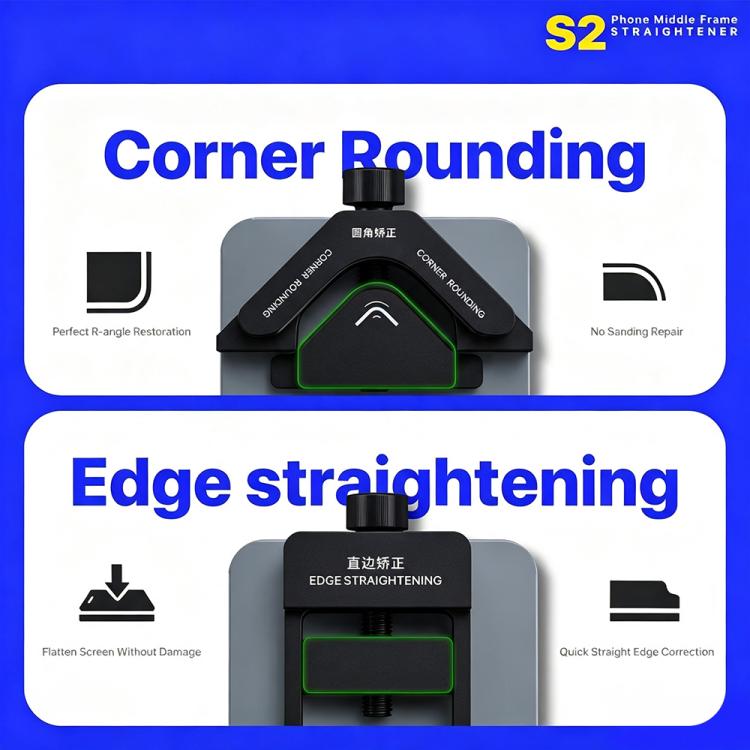 MECHANIC S2 Straight Edge and Rounded Corner 2 in 1 Mobile Phone Frame Deformation Corrector