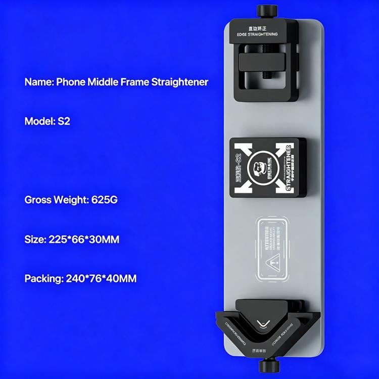 MECHANIC S2 Straight Edge and Rounded Corner 2 in 1 Mobile Phone Frame Deformation Corrector
