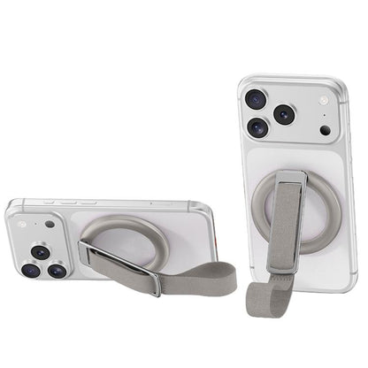 Woven Strap Ring Buckle Rotatable Magnetic Phone Holder