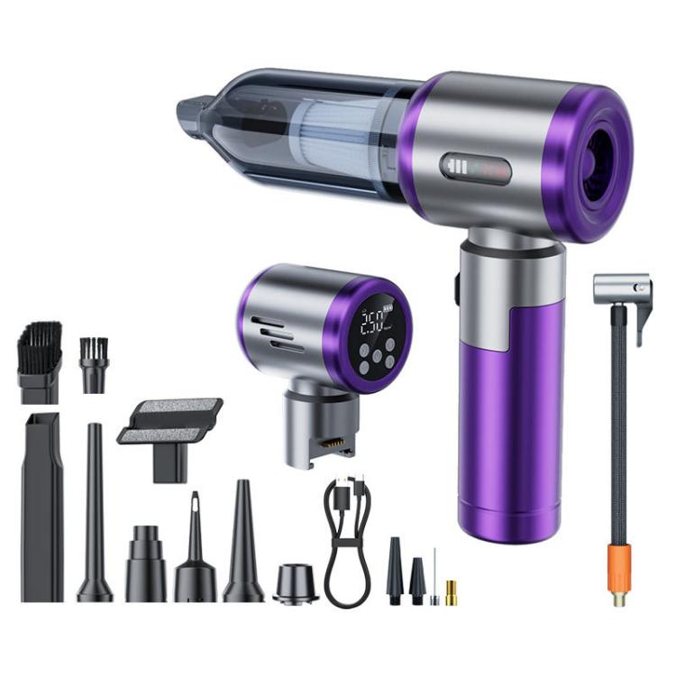 SUITU ZHST-6907D 2 in 1 Smart Brushless Handheld Car Vacuum Cleaner & Tire Inflator, ZHST-6907D