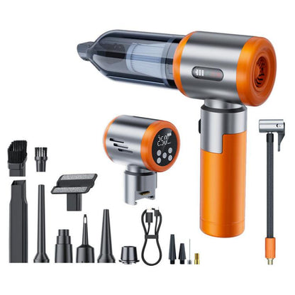 SUITU ZHST-6907D 2 in 1 Smart Brushless Handheld Car Vacuum Cleaner & Tire Inflator, ZHST-6907D