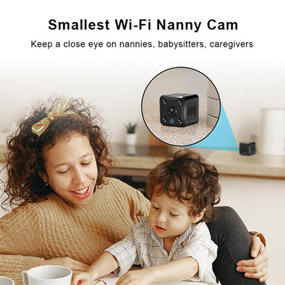 X6 Mini Cube 1080P HD WIFI Home IP Camera Supports Night Vision Type-C Charging, X6