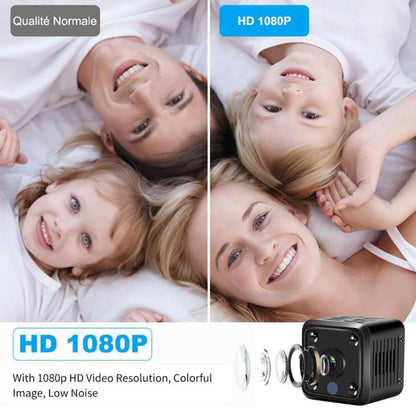 X6 Mini Cube 1080P HD WIFI Home IP Camera Supports Night Vision Type-C Charging, X6