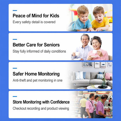 K12 HD Wireless WIFI Home Security Camera