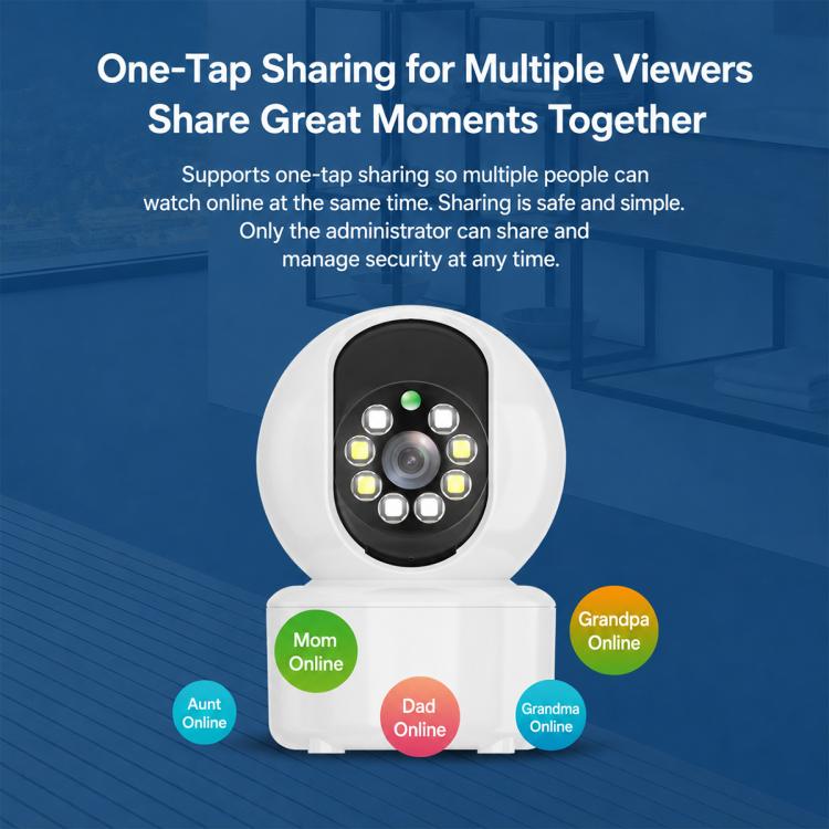K12 HD Wireless WIFI Home Security Camera