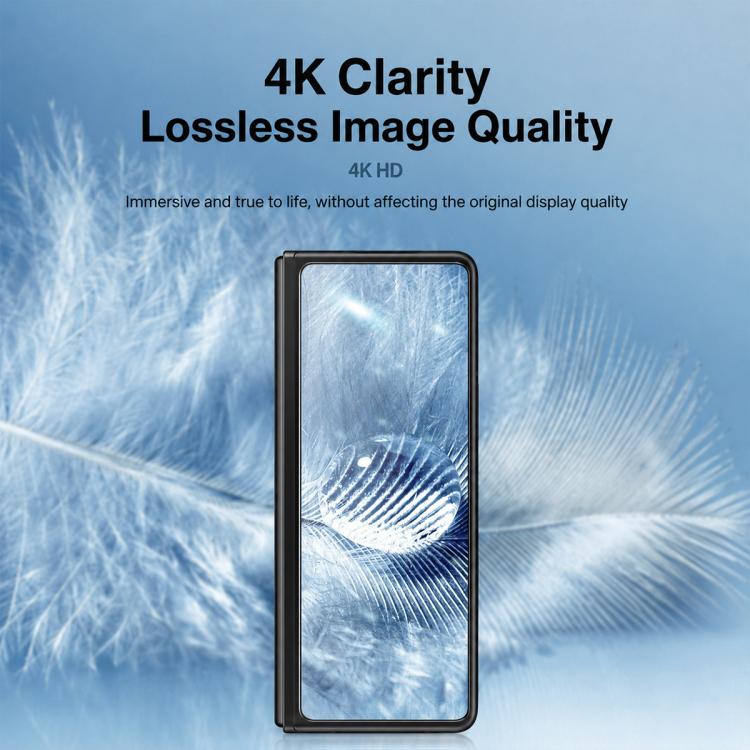 XDcase 5 PCS/Pack Silk Screen Printed HD Tempered Glass Film, For GalaxyZ Fold8 5G Outer Screen, For Galaxy Z Fold8 Ultra 5G Outer Screen, For Galaxy Z Flip8 5G Outer Screen, For Galaxy Z Flip7 5G Outer Screen