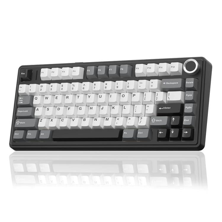 AULA F75 80 Keys Wired/2.4G/Bluetooth Tri-mode Custom Mechanical Keyboard