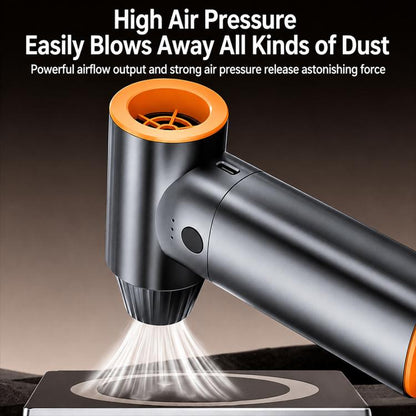 SUITU ST-8120 Handheld Brushless Motor Turbo-fan Dust Air Blower with Safety Hammer