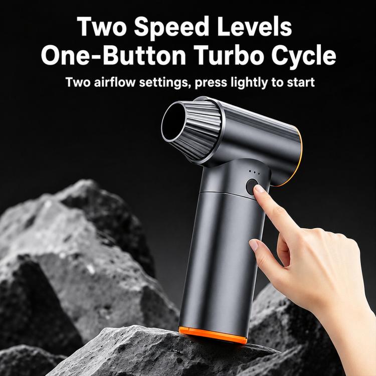 SUITU ST-8120 Handheld Brushless Motor Turbo-fan Dust Air Blower with Safety Hammer
