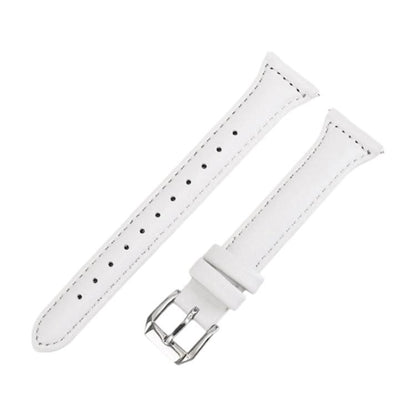 xDfind Universal Straight Lug Ends Slim Waist Vegan Leather Watch Band, 22mm