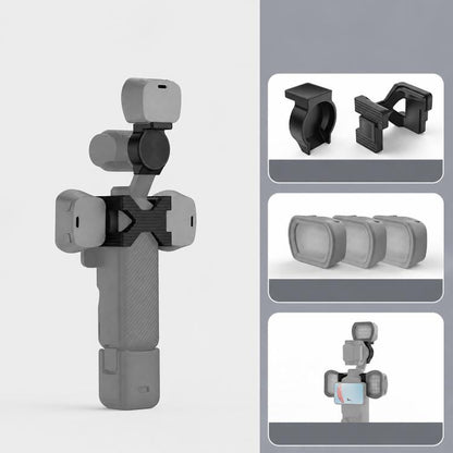 For DJI Osmo Pocket 3 NEEWER Fill Light Magnetic Holder Action Camera Portable Light, Single Light with Mount, Dual Light with Mount, Triple Light with Mount, Fill Light Filter Kit, Dual Light Kit, Black Single Light with Mount                         ...