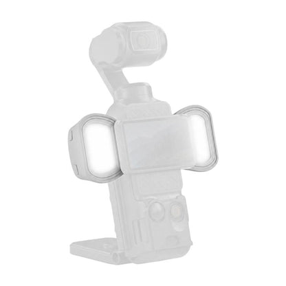 For DJI Osmo Pocket 3 NEEWER Fill Light Magnetic Holder Action Camera Portable Light, Single Light with Mount, Dual Light with Mount, Triple Light with Mount, Fill Light Filter Kit, Dual Light Kit, Black Single Light with Mount                         ...