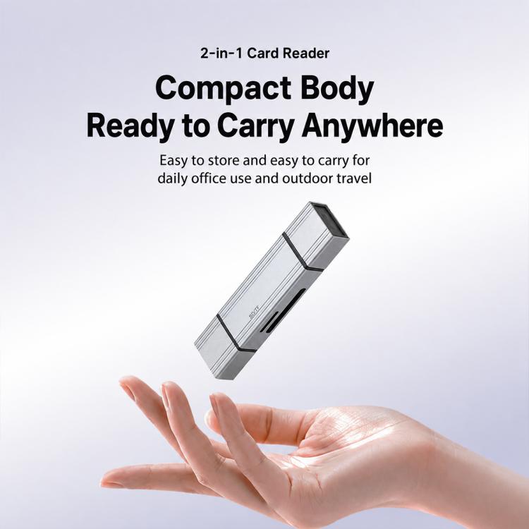 BYL-2608 Type-C / USB 2 in 2 High-Speed ??Card Reader