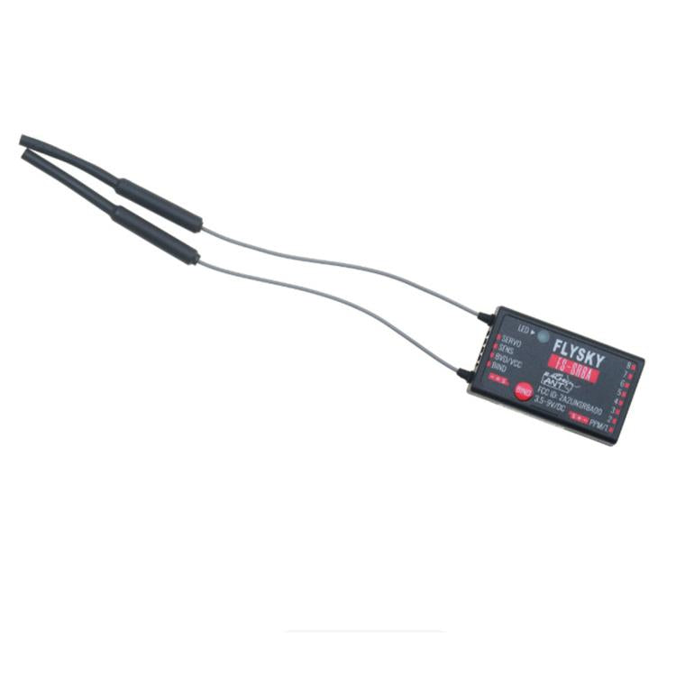 FlySky FS-SR8A 2.4GHz ANT Protocol 8 Channel Receiver, SR8A