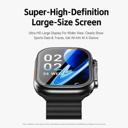 WK WH-10 Pathfinder Smart Watch, 2.01 inch, BT Call, Pedometer, Sedentary Reminder