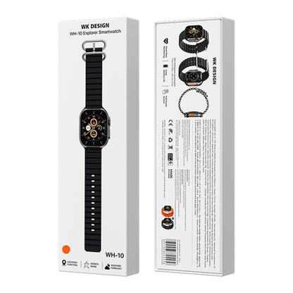 WK WH-10 Pathfinder Smart Watch, 2.01 inch, BT Call, Pedometer, Sedentary Reminder