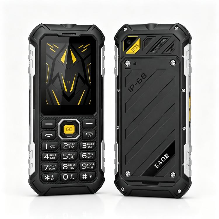 HP220 IP68 Rugged Feature Phone 2.4-inch MTK6261D Processor Supports Dual SIM 2G, 2G