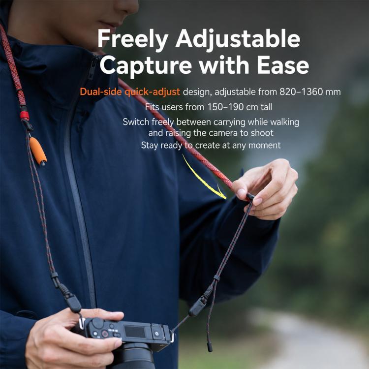 PGYTECH Camera Strap Slim Outdoor Shoulder Cross Body Lanyard