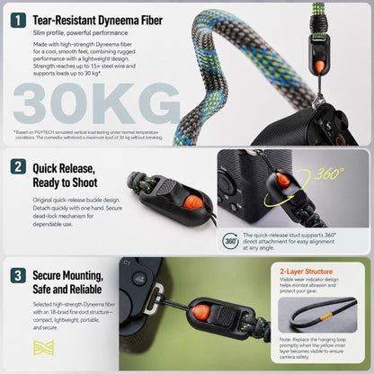 PGYTECH Camera Strap Slim Outdoor Shoulder Cross Body Lanyard