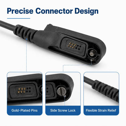 Walkie Talkie USB Programming Cable for Motorola DP4800, For Motorola DP4800