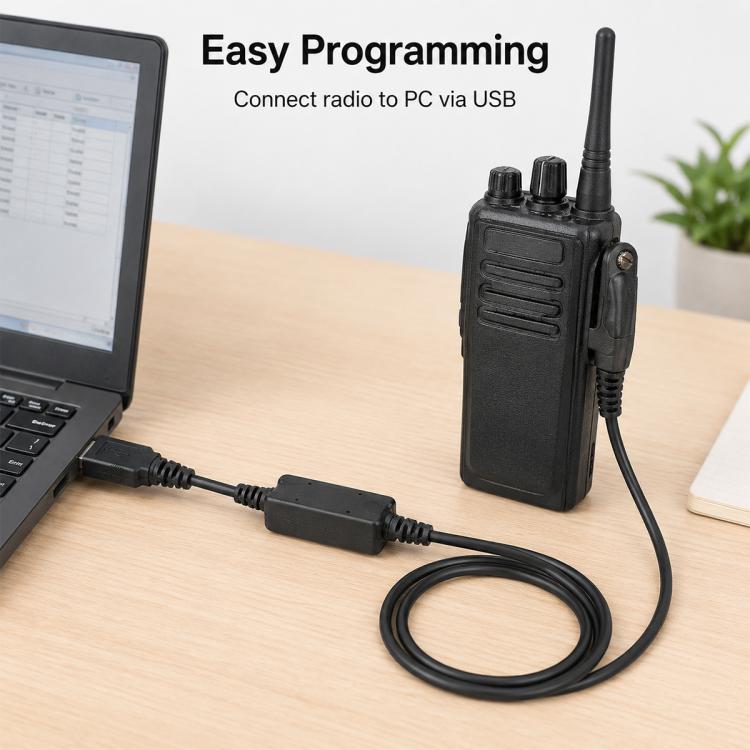 Walkie Talkie USB Programming Cable for Motorola DP4800, For Motorola DP4800