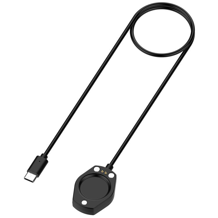 For Suunto Race 2 / Vertical 2 Watch Magnetic Charging Cable, 1M Length, Type-C, USB-A