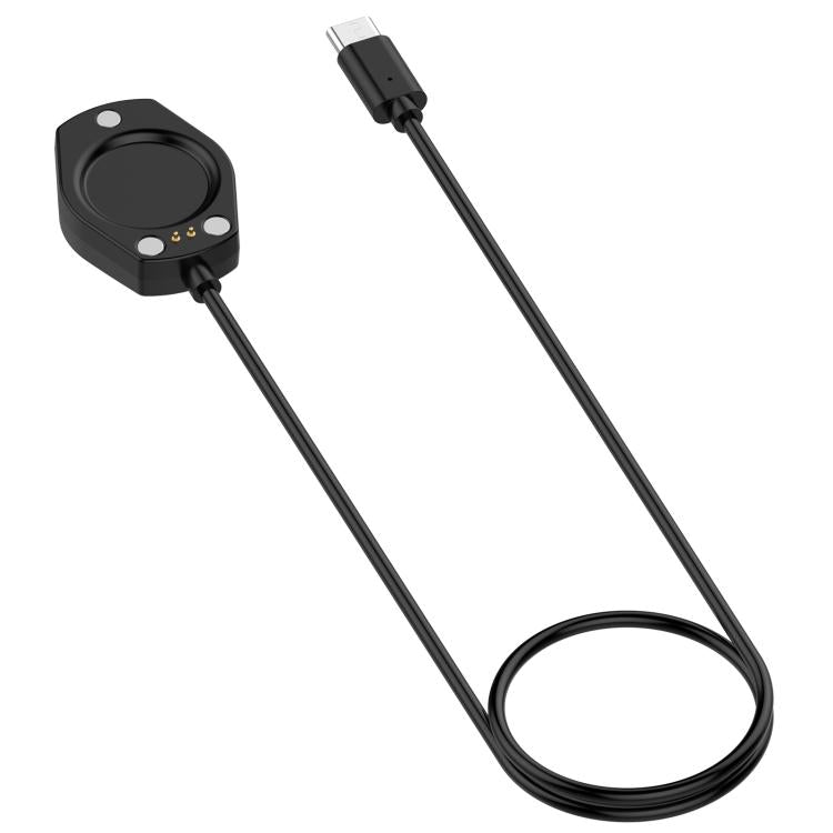 For Suunto Race 2 / Vertical 2 Watch Magnetic Charging Cable, 1M Length, Type-C, USB-A