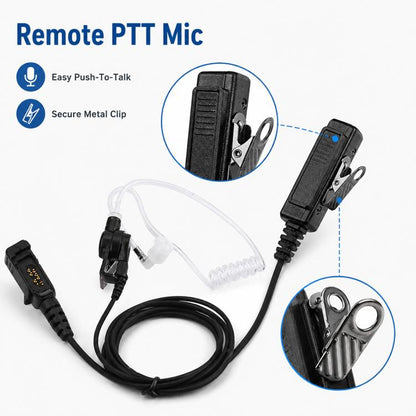 Walkie-talkie Air-tube Earphone for Motorola XPR3300, For Motorola XPR3300