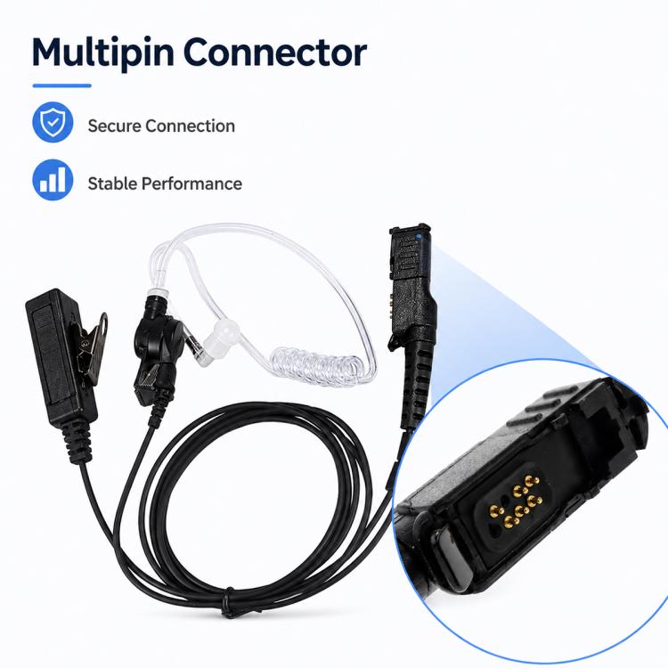Walkie-talkie Air-tube Earphone for Motorola XPR3300, For Motorola XPR3300