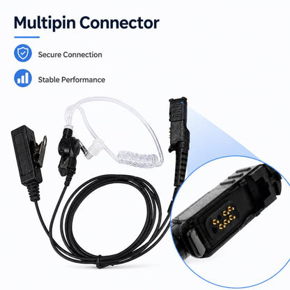 Walkie-talkie Air-tube Earphone for Motorola XPR3300, For Motorola XPR3300