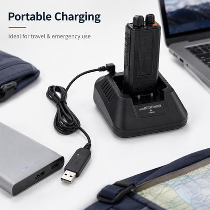 Walkie Talkie USB Step-up Charging Cable for Baofeng