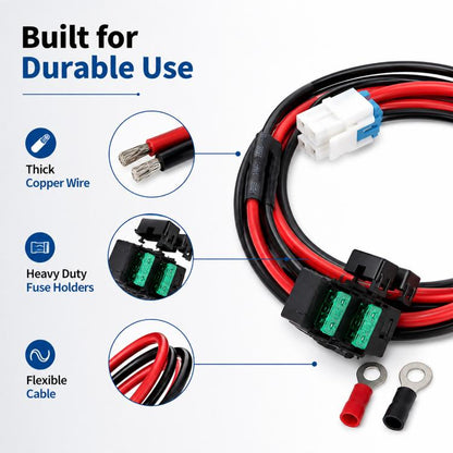Shortwave Radio Power Cable for ICOM IC-7600