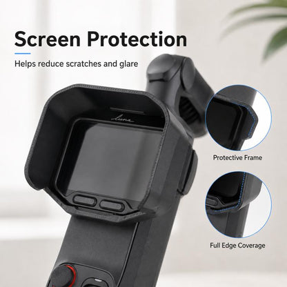 Screen Sun Hood Multi-Directional Anti-Glare Screen Shade Cover, For Insta360 Luna Pro