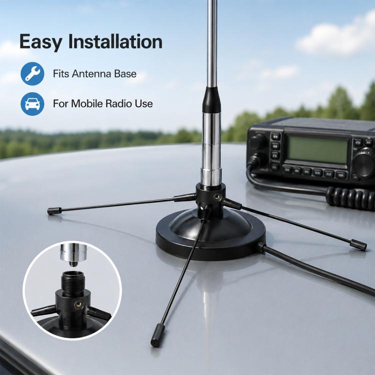 RE-02 Mobile Radio Antenna Ground Plane, Artificial Ground Radial Kit