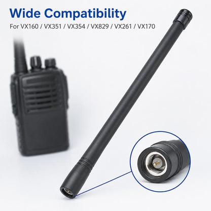 136-174MHz VHF Walkie-Talkie Antenna for Vertex VX-160 / VX-170, Length: 19CM