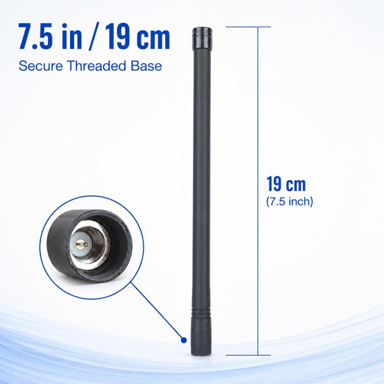 136-174MHz VHF Walkie-Talkie Antenna for Vertex VX-160 / VX-170, Length: 19CM