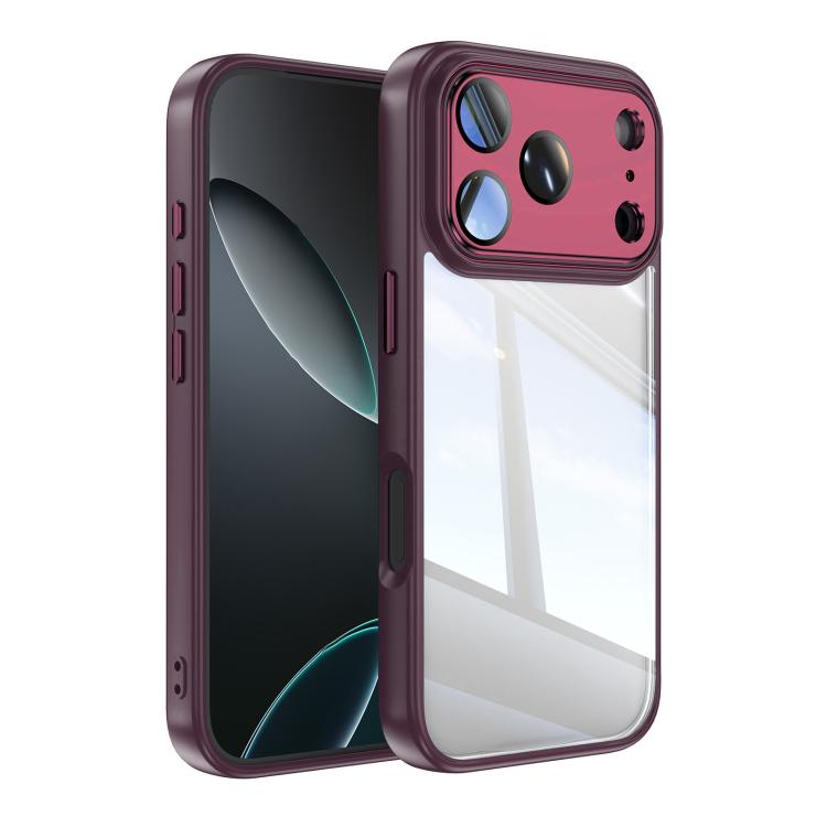 Acrylic Hybrid TPU Armor Shockproof Phone Case, For iPhone 18 Pro, For iPhone 18 Pro Max