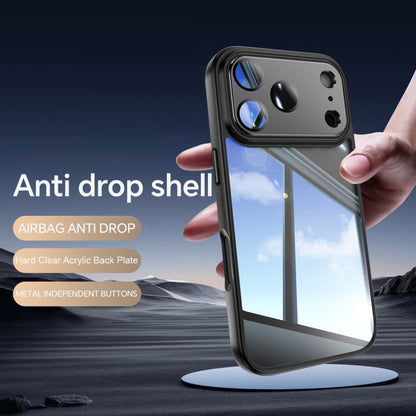 Acrylic Hybrid TPU Armor Shockproof Phone Case, For iPhone 18 Pro, For iPhone 18 Pro Max