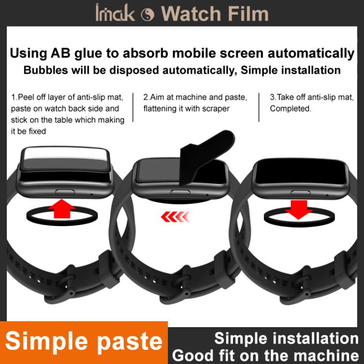 IMAK Plexiglass HD Watch Protective Film, For Honor Band 11 Pro, For Honor Band 11